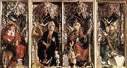 PACHER, Michael, Altarpiece of the Church Fathers
